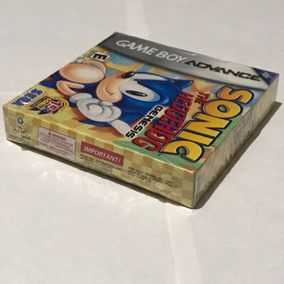 Nintendo Gameboy Advance Sonic The Hedgehog Genesis (Authentic Factory Sealed) - Picture 5 of 9
